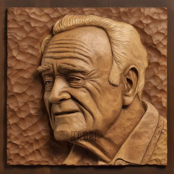 Jack Lemmon 2 stl model for CNC